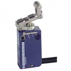 Polohový spínač kov kabel 1m čep s kladkou 1V+1Z mžik. TELEMECANIQUE XCMD2124L1