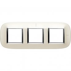 Legrand HB4802M3SAN BTAX RámečekOV.2+2+2 STŘÍBRO VER.