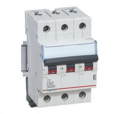 TX3 JISTIČ, 3 PÓLOVÝ, CHAR. C, 63A 10000A LEGRAND 404228