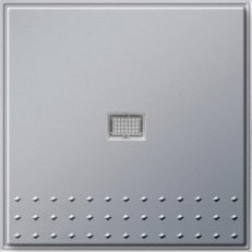 Tlačítkový spínač řídicí přepínač TX_44 (IP44) F hliník GIRA 013665