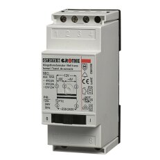 Zvonkový transformátor GT 3148, ~8V (1A), 2 DIN moduly GROTHE 14201