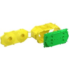 B1 Krabice pro elektroniku, d60mm, hl. 91mm, do betonu KAISER 1269-01