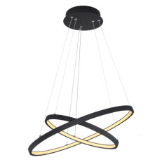 Závěsné svítidlo RALPH černá LED 42W 230V 130-1500lm 3000K GLOBO 67192-42B