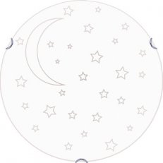 Stropní a nástěnné svítidlo Hvězdy 500 bílá 3x60W IP20 E27 COMPOLUX 912867/08