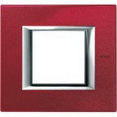 Legrand HA4802RC BTAX RÁMEČEK 2M ČÍNSKÁ ČERVENÁ