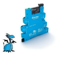 MasterBASIC, 1P/6A, 24V AC/DC, Au, Push-in FINDER 39.01.0.024.5060