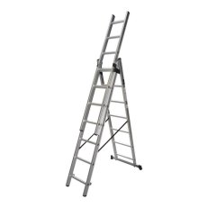 Žebřík trojdílný hliníkový 3x7 XTLINE XT6307