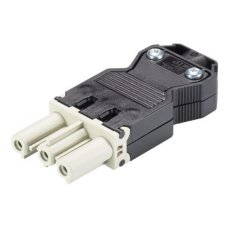 zásuvka na kabel, 3-pól, šroubové svorky, gesis, šedá WIELAND 92.931.3453.0