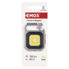 Nabíjecí mini LED svítilna přívěšek, 750 lm, 10 ks, display box EMOS P4714