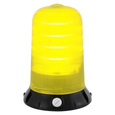 Maják rotační LED ROTALLARM HD 90/240 V, AC, IP65, žlutá, černá SIRENA 90195