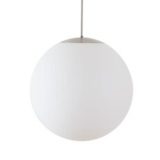 Závěsné LED svítidlo se skleněným stínidlem OSMONT ADRIA P5 HP 65W IP40 3K nerez