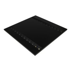 Panelové svítidlo LEDVANCE PANEL LOUVER 600 V 27.5W 840 U16 BK