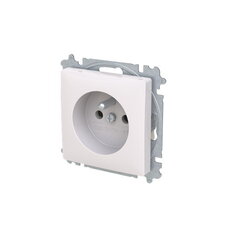 Zásuvka ABB ZONI s clonkami bílá 6619T-A06657 500