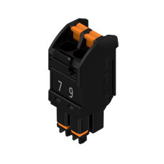Zásuvný konektor DPS BHF 5.00/02 BK/BK PRT 9/7 WEIDMÜLLER 2494930000