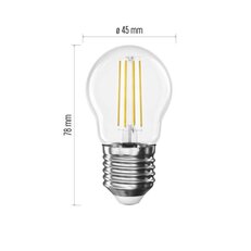 LED žárovka Filament Mini Globe E27 1,8 W (25 W) 250 lm teplá bílá EMOS ZF6D02
