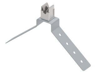Držák vedení na hřeben KLIK, drát 8mm, L200-260mm, StZn/Inox GROMTOR 406112
