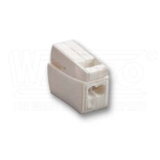 wpr6844 svítidlová WAPRO svorka, 1 2,5 mm2, 2 pólová, bílá WAPRO PC302W