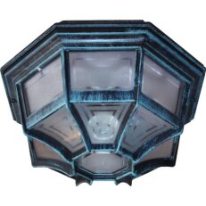 Stropní a nástěnné svítidlo Hera měděnka 60W IP44 E27 COMPOLUX 916701/51