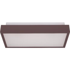 Stropní a nástěnné svítidlo Quatro 400x200 hnědá 2x60W IP20 E27 922003/06S
