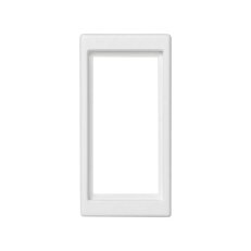 Kryt K45 pro jednu rychlospojku, čistě bílé KONTAKT SIMON K121/9