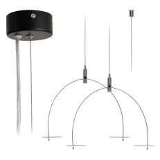 SET-SEILABHÄNUNG SCHWARZ 'SUSPENSION'