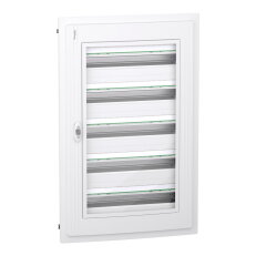 Rozvodnice PrismaSet zapuštěná 120M (5x24) průhledné dveře SCHNEIDER LVSXP524