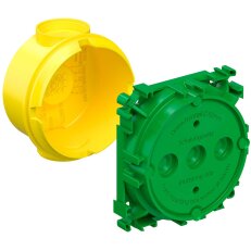 Krabice konická 45° průměr 60 mm stropní pro světla do betonu KAISER 1255-31