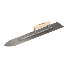 Hladítko ocelové ostré s dřevěnou rukojetí 90x600 mm KUBALA Z0422