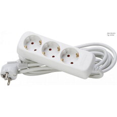 128690659 3-way multiple socket outlet,