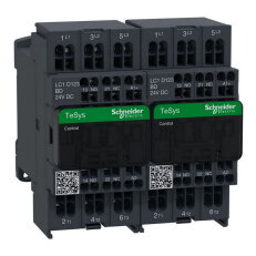 LC2D123BD Reverzační stykač 12A 24V DC p