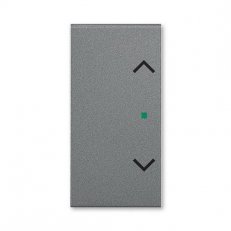 ABB Levit M Kryt 2násobný levý/pravý symbol žaluzie ocelová 6220H-A02002 69
