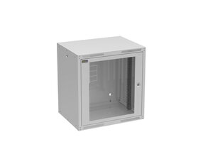 Nástěnný nýtovaný rozvaděč GrandN DUO 12U s prosklenými dveřmi,hl.450mm 83000385