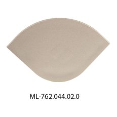 Koncovka pro RL bez otvoru, stříbrná barva, 1 ks MCLED ML-762.044.02.0