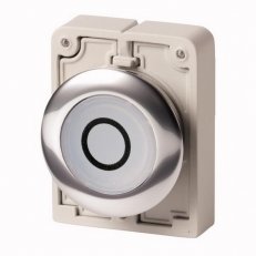 Eaton M30C-FDL-W-X0 Ovládací hlavice tlačítka, prosvětlené, bez aretace, O bílá