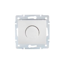 Otočný stmívač DOMO 500W s filtrem bílá 24727 Kanlux