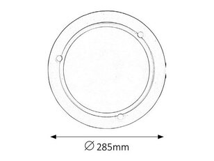 Ufo E27 1x 60W IP20 bílá RABALUX 5101