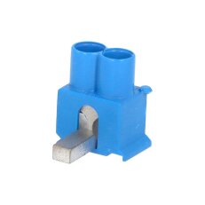 Svorka připojovací AS/2x25 SNK-BL rozbočná jazýček/kolík 2x25mm2 1mod. modrá