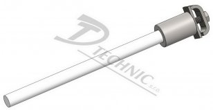 DT TECHNIC 450000 IZT-V 500 Izolační tyč pro vodič - 500 mm