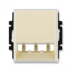 Kryt zás komunikační Panduit 5014E-A00400 21 slonová kost/led. bílá Element ABB