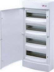 Nástěnná rozvodnice ECT48PO 48M (4x12) IP40 ETI 001101021