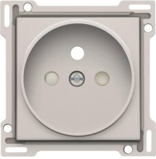 Kryt zásuvky 21mm s dětskou pojistkou-LIGHT GREY NIKO 102-66101