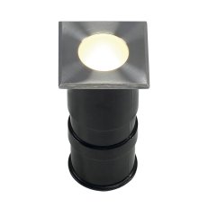 POWER TRAIL-LITE square, nerezová ocel 316, 1 W LED, 3000 K, IP 67 SLV 228342