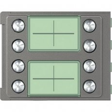 KRYT PRO TLAČÍTKOVÝ MODUL 352100, 8 TLAČÍTEK-2 SLOUPCE, ROBUR BTICINO 352185