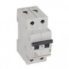 RX3 JISTIČ, 2 PÓLOVÝ, CHAR. C, 50A 6000A LEGRAND 419229