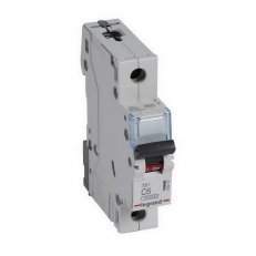 TX3 JISTIČ, 1 PÓLOVÝ, CHAR. C, 6A 10000A LEGRAND 404167