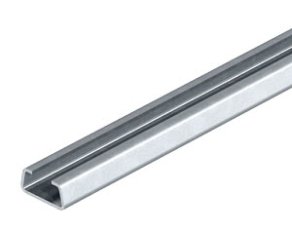 OBO CL2512UP2000FS Profilová lišta neděrovaná výřez 11 mm 2000x25x12 Ocel