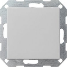 Tlačítkový spínač Vyp/Přep rovný System 55 šedá mat GIRA 0121015