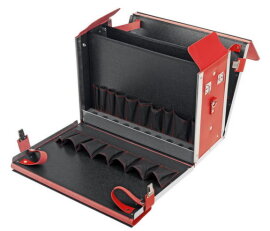 Kožený kufr VDE červený 380x480x220 mm CIMCO 170078
