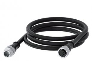 propojovací kabel, 1 m, konektor samice M12, 5pól. + konektor samec M12 5pól.