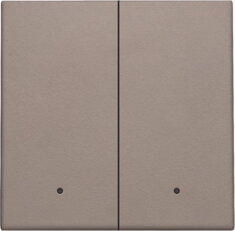 Smart Switch kolébka 2x1/2 + 2xLED-GREIGE NIKO 104-32004